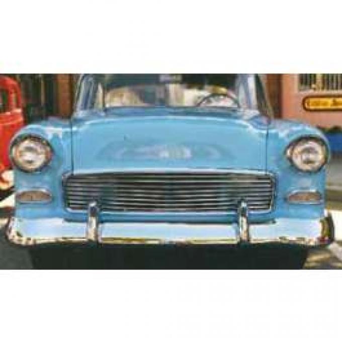 Chevy Front Grille, Custom Tubular, 1955