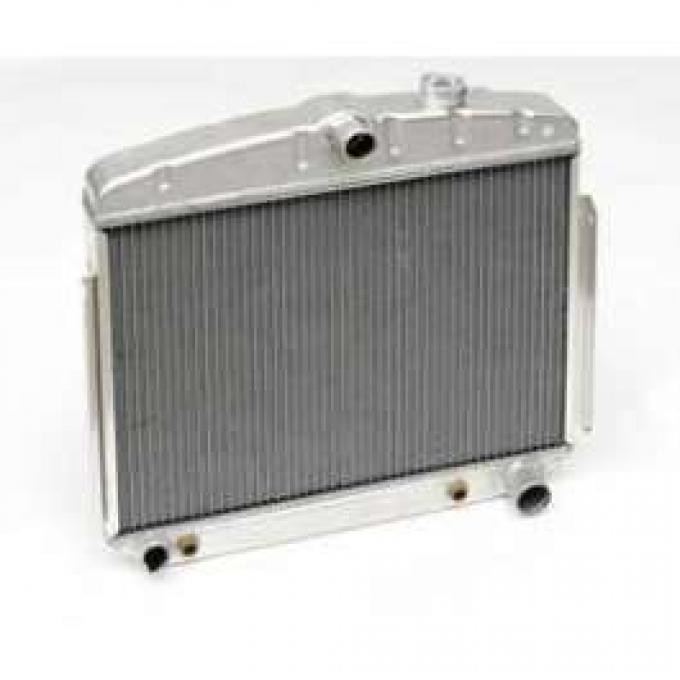 Chevy Aluminum Radiator, 6-Cylinder Position, 1955-1956