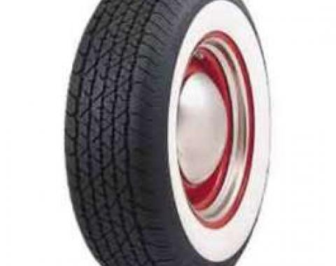 Chevy Tire, P205/75R15, B.F. Goodrich Silvertown Radial, With 2-3/8 Whitewall, 1955-1956