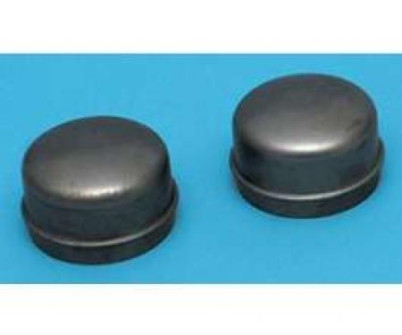 Chevy Front Hub Dust Covers, 1956-1957