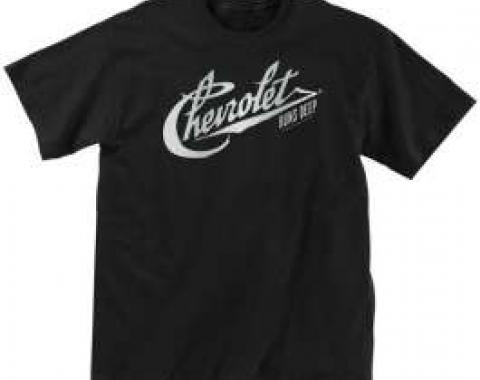 Chevrolet T-Shirt, Chevrolet Runs Deep, 100th Centennial, Black