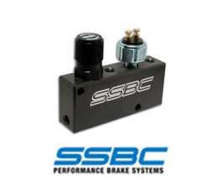 Proportioning Valve, SSBC, Adjustable, Brake Light Switch