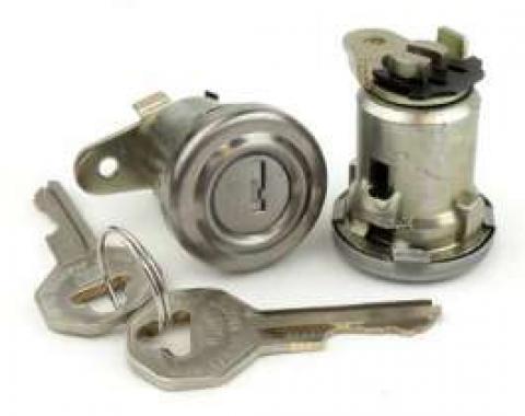 Chevy Door Locks, With Original Style Keys, 1956 Hardtop Or Convertible & 1957 4-Door Hardtop, 1956