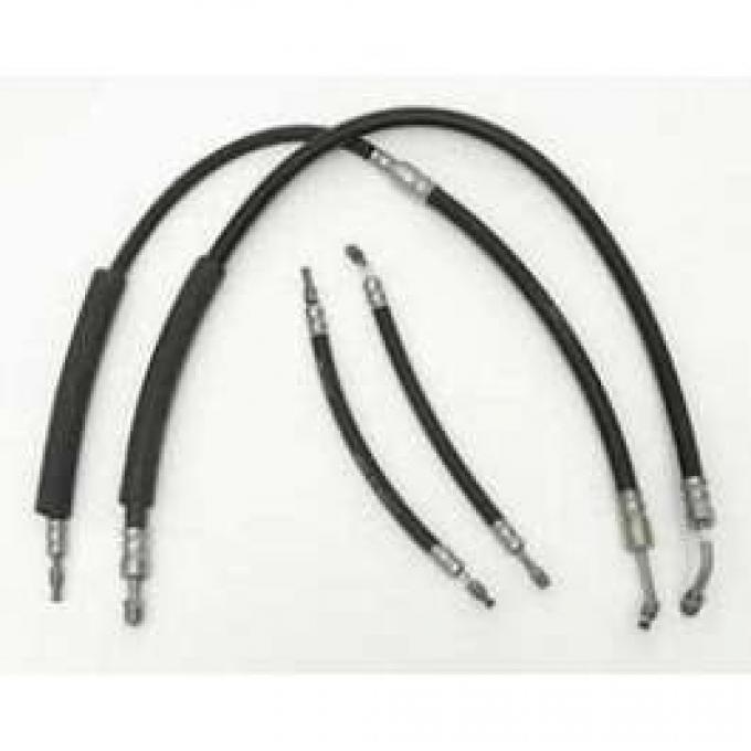 Chevy Power Steering Hose Set, Factory, 1955-1957