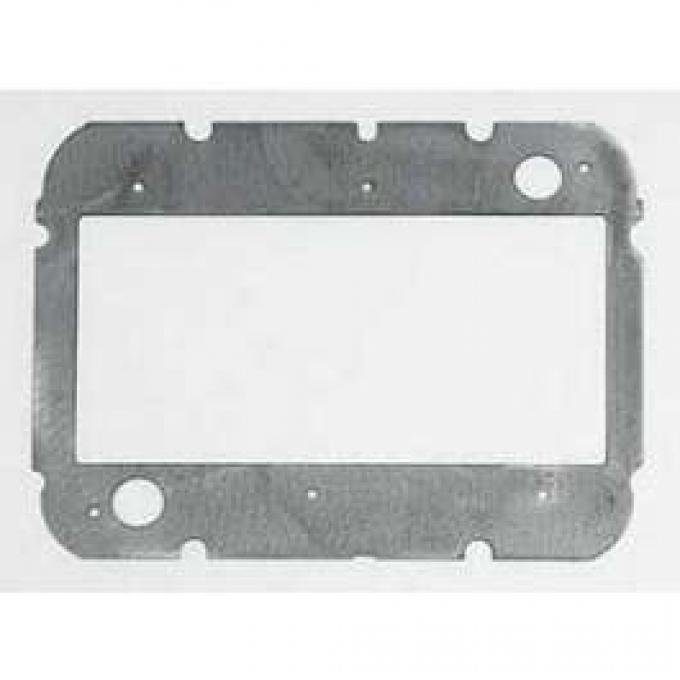 Chevy Heater Core Mounting Plate, Deluxe, 1957