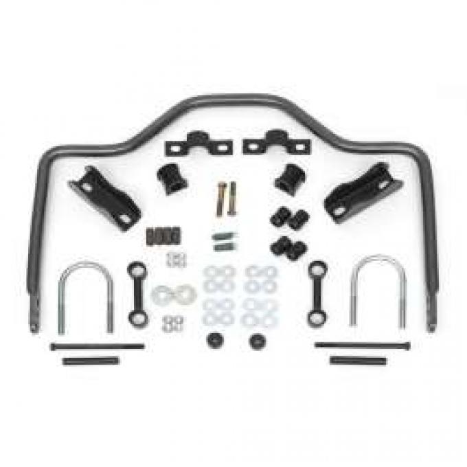 Chevy Anti-Sway Bar Kit, Rear, Fully Adjustable, Wagon & Non-Wagon, Hellwig, 1955-1957