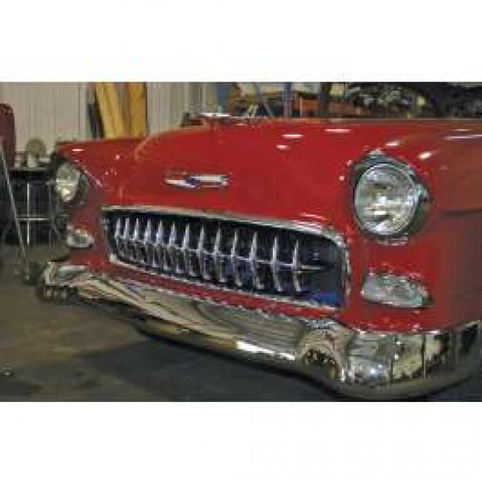 Chevy Grille, Corvette-Style, 1955