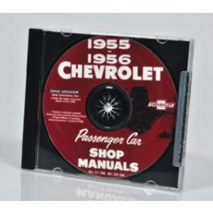 Chevy Shop Manual CD, 1955-1956