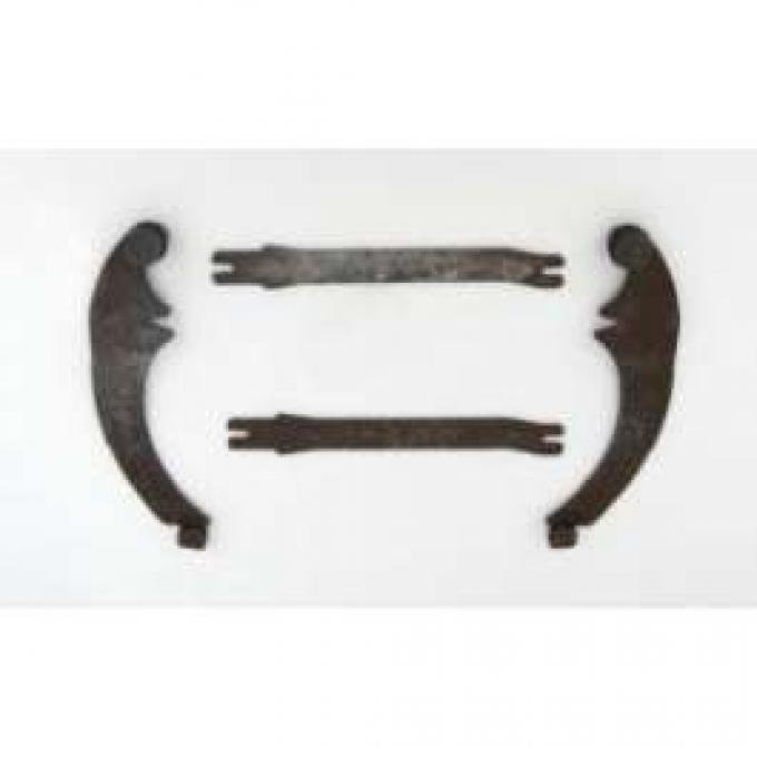 Chevy Emergency Brake Shoe Levers, Rear, Used, 1955-1957