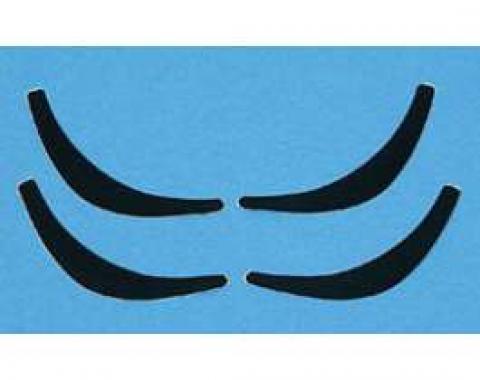 Chevy Headlight Bezel Decal Set, 1957