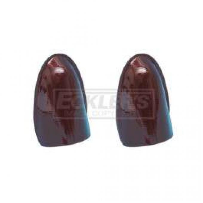 Chevy Custom Taillight Lenses, Large, 1955