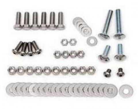 1955 Rear Bumper Stainless Steel Bolt, Hardware Kit