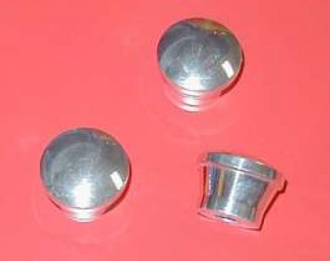 Chevy Billet Aluminum Dash Knob Set, 1957