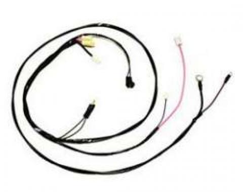 Chevy Starter & Ignition Wiring Harness, With Manual Transmission & HEI, 1955