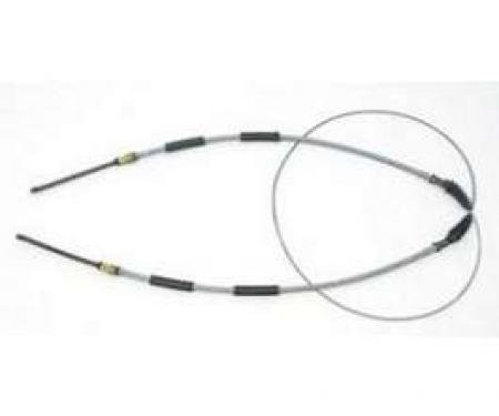 Chevy Cable, Emergency Brake, Rear, For 9 Ford, With Drum Brakes, 1955-1957