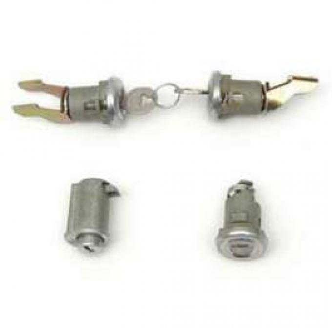 Chevy Lock Set, With Original Keys, 1955 2 & 4-Door Sedan, 1957 2-Door Hardtop & Convertible