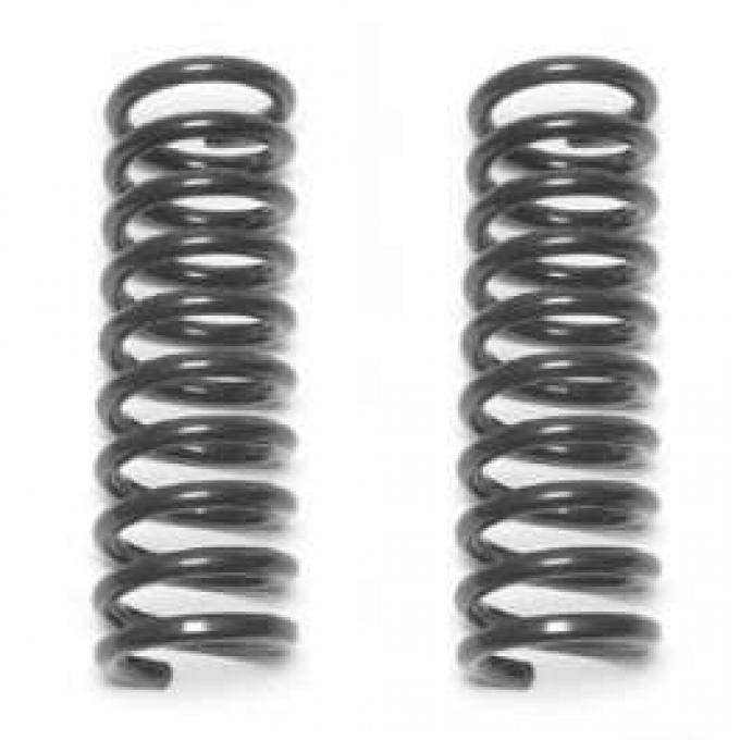 Chevy Front Lowering Coil Springs, 2, 1955-1957