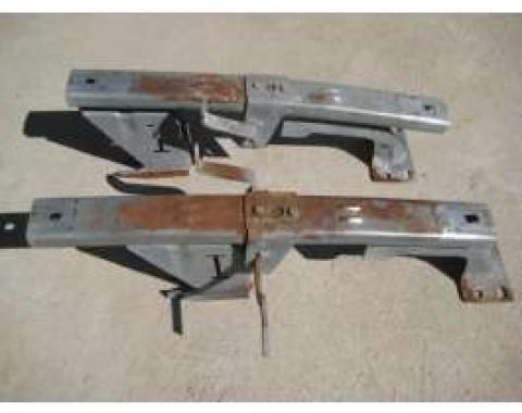 Chevy Seat Tracks, Front, Used, 1955-1956