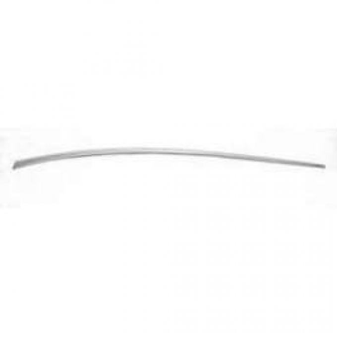 Chevy Quarter Molding, Stainless Steel, Long, Right, Lower, Bel Air 2 Door, 1956