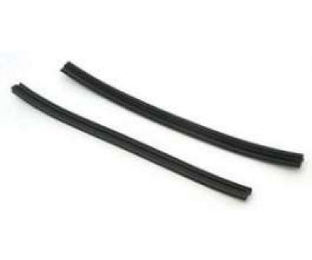 Chevy Weatherstrip, Vertical Quarter Window, 2-Door Hardtop Or Convertible, 1955-1957