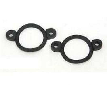 Chevy License Plate Lens Gaskets, 1955-1956 Non-Wagon, 1955-1957 Wagon