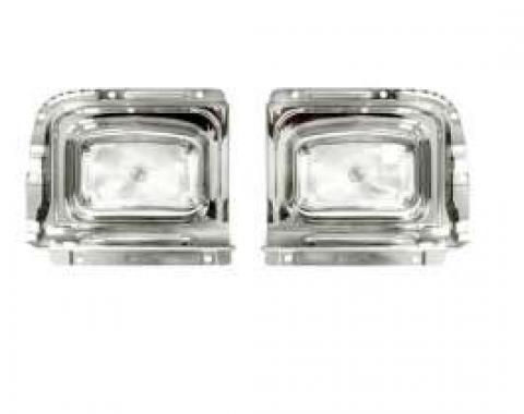 Chevy Parking Light & Backing Plate Kit, 1956