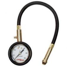 Competition Tire Gauge, Deluxe 0-60 PSI (With Hose and Bleeder)