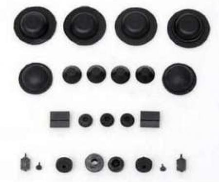 Chevy Body Grommet Set, 4-Door Hardtop, 1956-1957