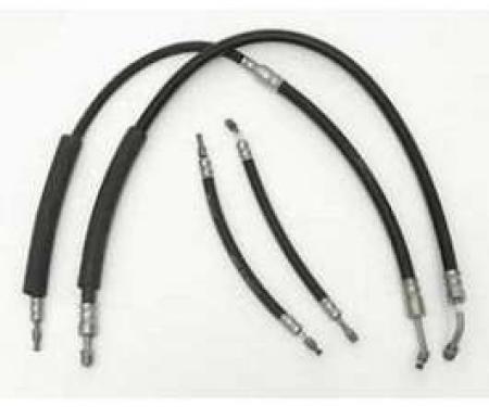 Chevy Power Steering Hose Set, Factory, 1955-1957