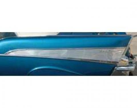 Chevy Quarter Panel Inserts, Bel Air 2-Door, 1957