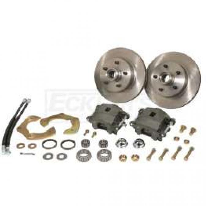 Chevy Front Disc Brake Kit, For Complete Performance Package Suspension Kit Only, 1955-1957