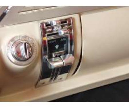 Chevy Billet Aluminum Heater Control Knobs, 1955-1956
