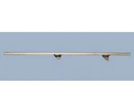 Chevy Rear Door Glass Setting Channel, Right, 4-Door Sedan & Wagon, 1955-1957