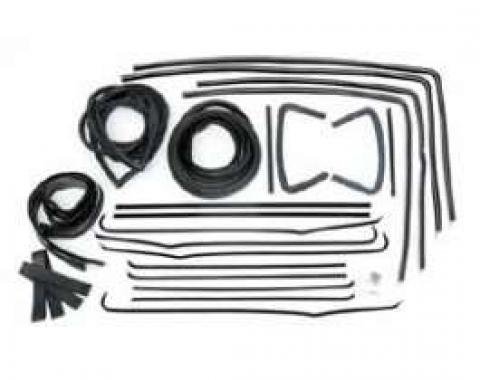 Chevy Glass Installation Kit, 2-Door Sedan, Bel Air, 1956-1957