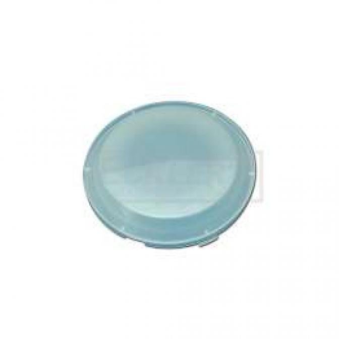 Chevy Dome Light Lens, White Replacement 1955-1957