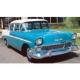 Chevy Windshield, Clear, Sedan Or Wagon, 1955-1956