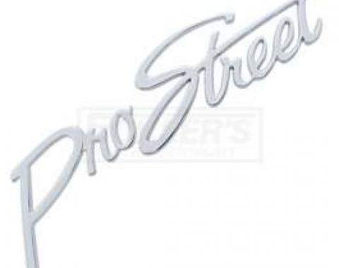 Chevy Pro Street Script Emblem, Chrome, 1955-1957