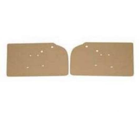 Chevy Cardboard Interior Door Panels, 2-Door Sedan & Wagon,150 & 210, 1957