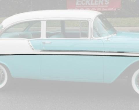 Chevy Side Molding Kit, Bel Air, 2-Door, Show Quality, 1956