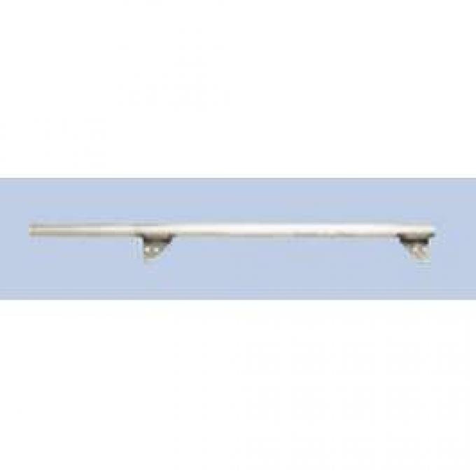 Chevy Front Door Glass Setting Channel, Left, 4-Door Sedan & Wagon, 1955-1957