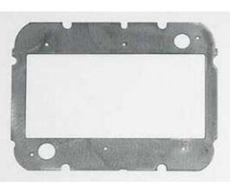 Chevy Heater Core Mounting Plate, Deluxe, 1957