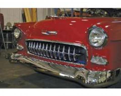 Chevy Grille, Corvette-Style, 1955