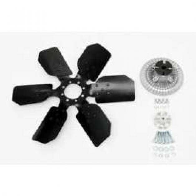 Chevy Clutch Fan Kit, Reverse Rotation, Long Water Pump, 1955-1957 ...