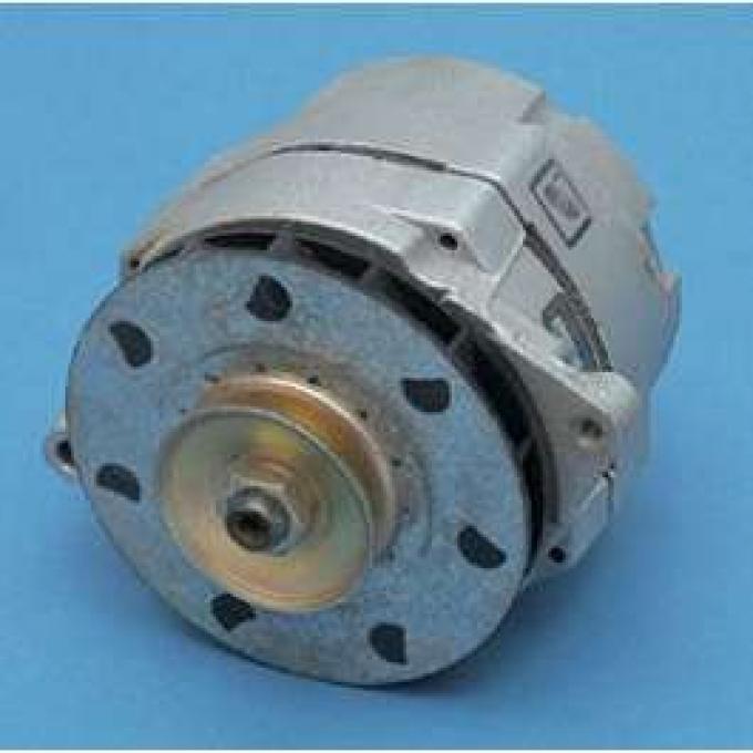 Chevy Alternator, Rebuilt, 55 Amp, For Use With External Voltage Regulator, 1955-1957