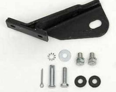 Chevy Convertible Top Hydraulic Cylinder to Floor Right Bracket, 1955-1957