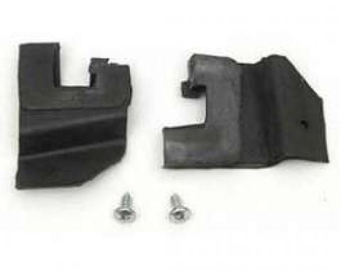 Chevy Quarter Window Stops, 2-Door Hardtop, 1955-1957