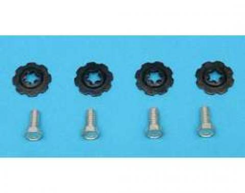 Chevy Trunk Hinge To Trunk Lid Bolt & Washer Set, 1955-1957