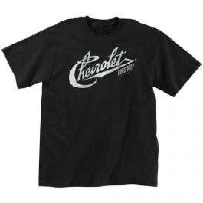 Chevrolet T-Shirt, Chevrolet Runs Deep, 100th Centennial, Black