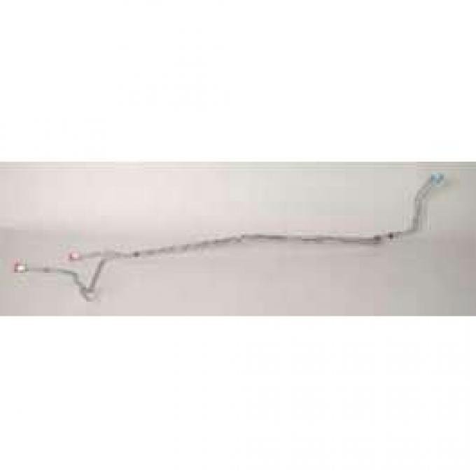 Chevy Transmission Cooling Lines, Stainless Steel, Turbo Hydra-Matic 400, Big Block, 1955-1957