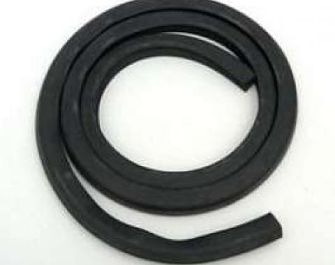 Chevy Convertible Top Header Seal, Rear, 1955-1957